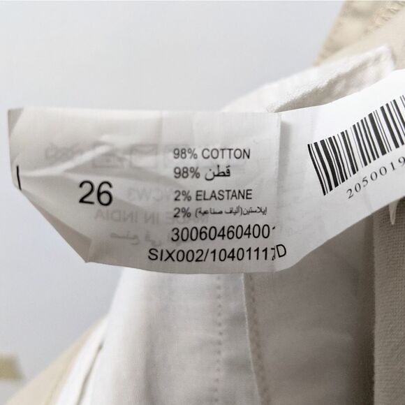 NWT WARDROBE Skinny Cigarette Ankle Pants Tan 26 - Picture 4 of 5